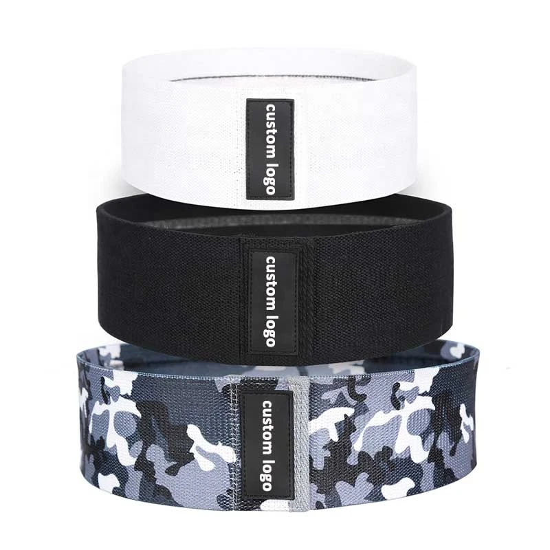 Custom logo Exercise Fabric Hip Band custom Booty bands Hip Circle Resistance Bands Set for Booty & Glutes Hip Circle for Yoga