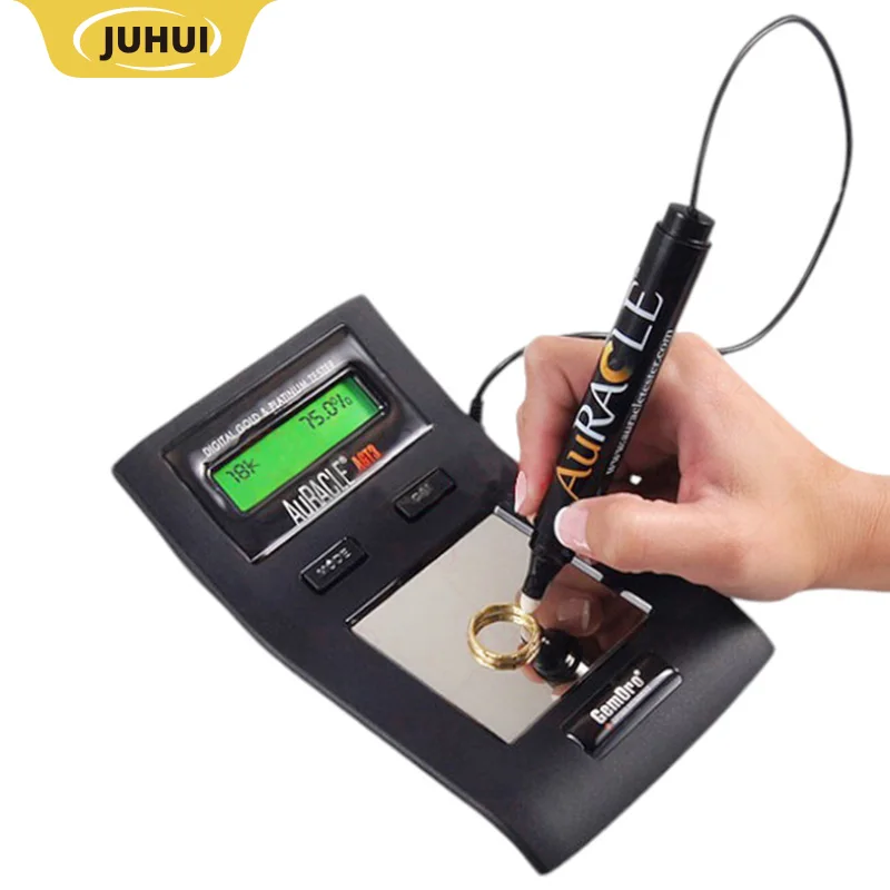 Portable Gold and Platinum Tester, Jewelry Authenticity Detector, Precious Metal Testing Tool for Gold Verification