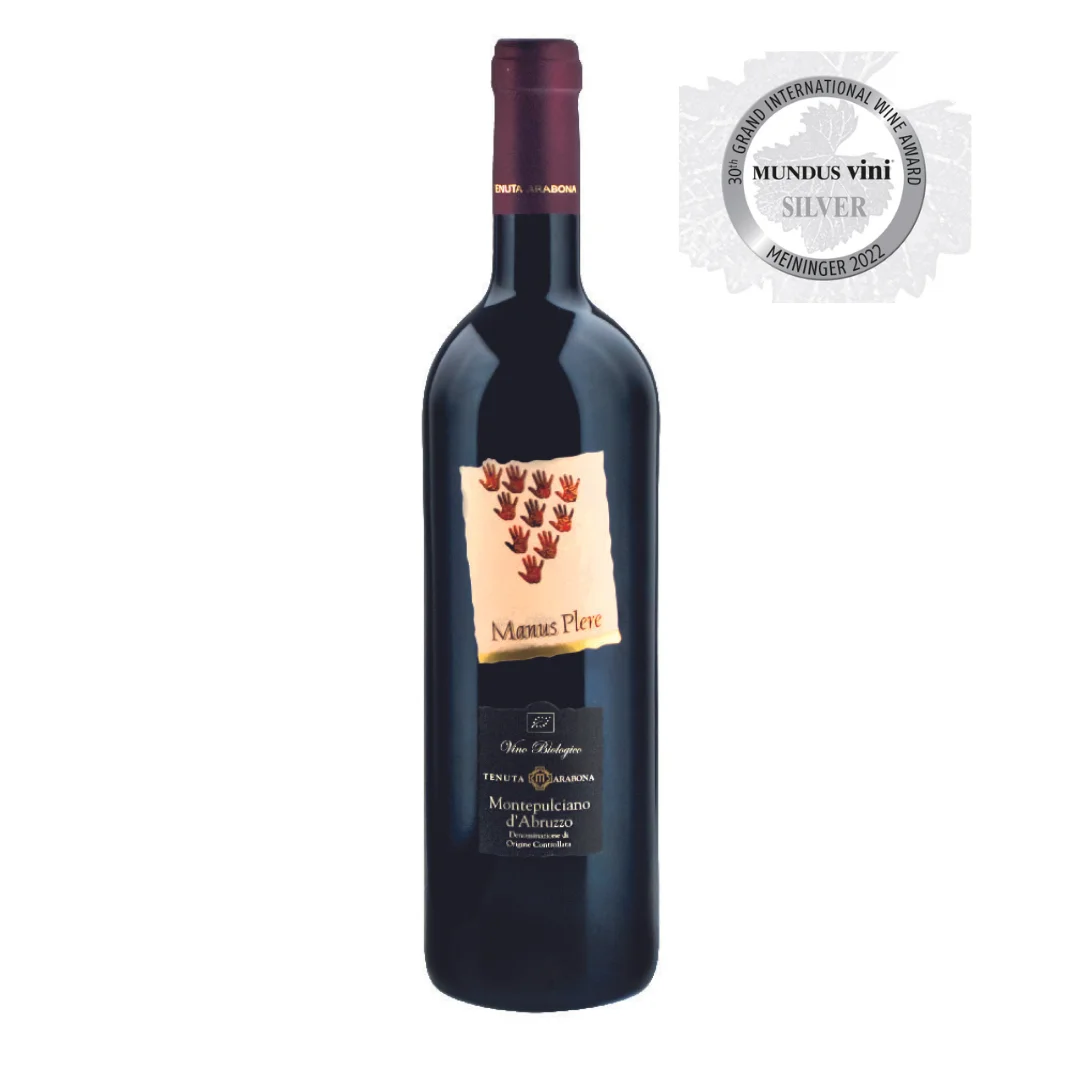 Высокое итальянское качество био 75cl Montepulciano виноград doc красное вино для оптовой продажи