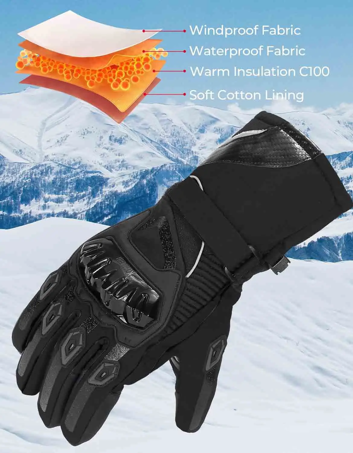 CYCLE GEAR Motorcycle Gloves for Dirt Bike BMX Mx ATV Off Road Racing Motocross Mountain Bike Men & Women
