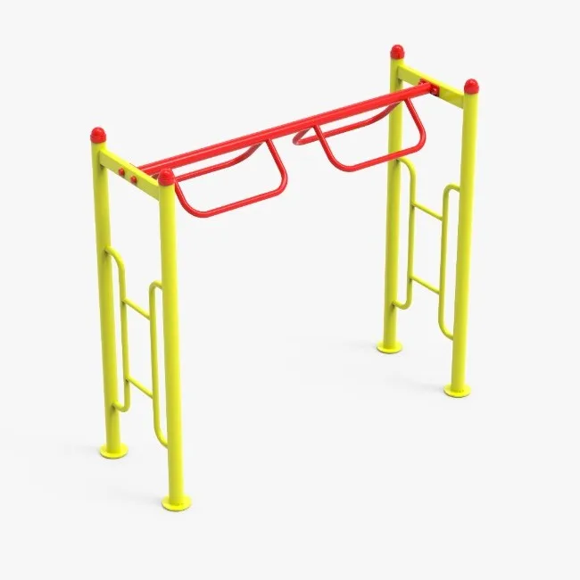 Outdoor Fitness Pull-Up and Ladder Station - Strength Training Equipment for Parks
