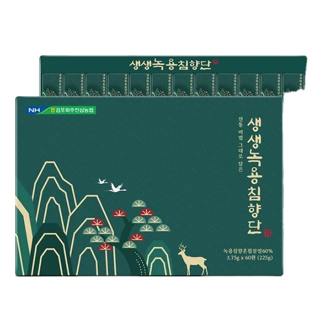 Wholesale OEM Korean Gimpo Paju Ginseng Nonghyup Fresh Deer Antler 60 pcs