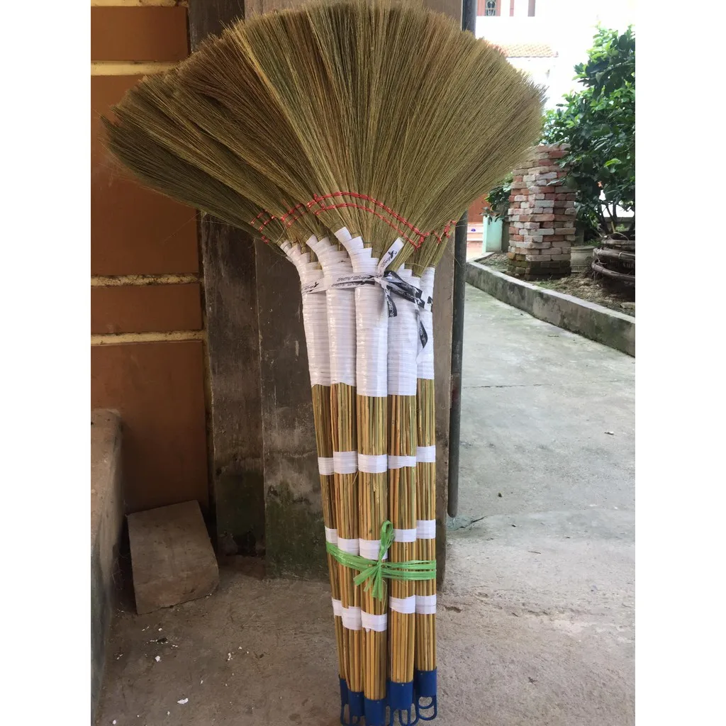 wholesale Grass broom from Vietnam, environmentally friendly natural grass material