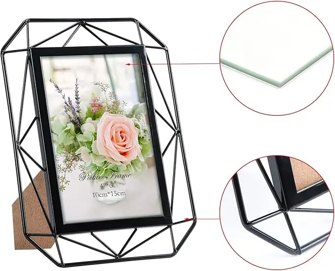 Highest Quality photo frame custom light luxury  photo frame Personalized creative wedding frame For Home Decora