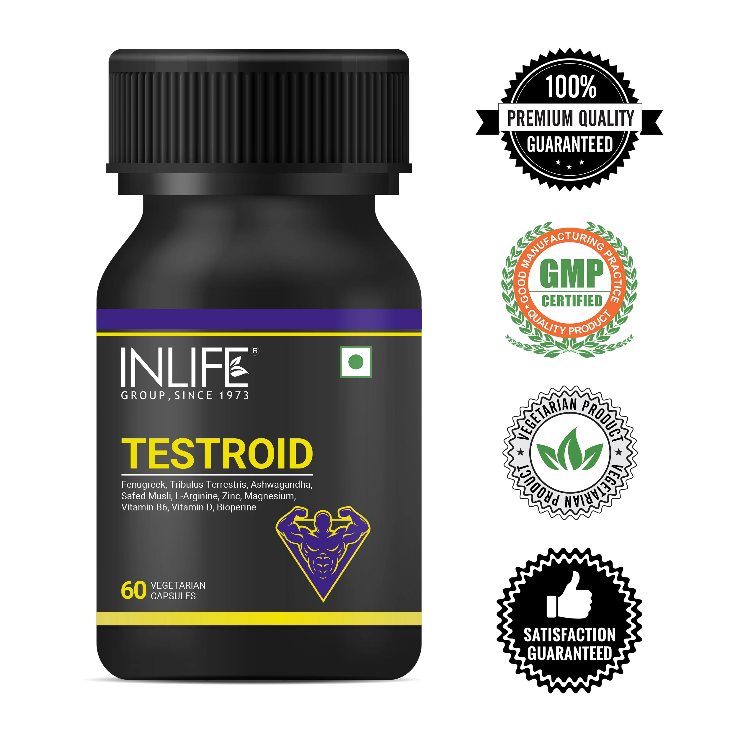 Best Option for Vitamins and Tablets to Support Muscle and Power Private Label Testroid Testo Elite Boost Male Health Supplement
