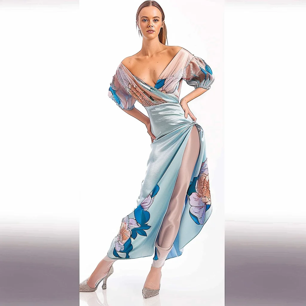 Custom Ladies Long Sexy Woman Dress Elegant Luxury Evening Dresses