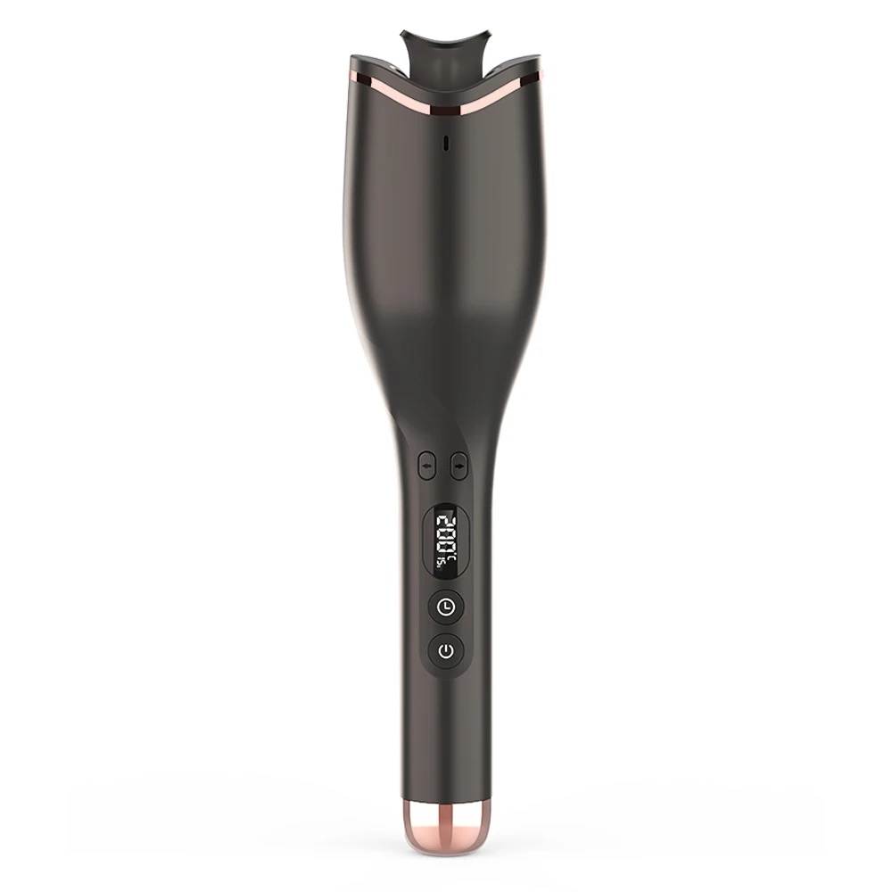 XPREEN Anti Scalding Design Automatic Hair Curler Electric Rotating Curling Iron with LCD display