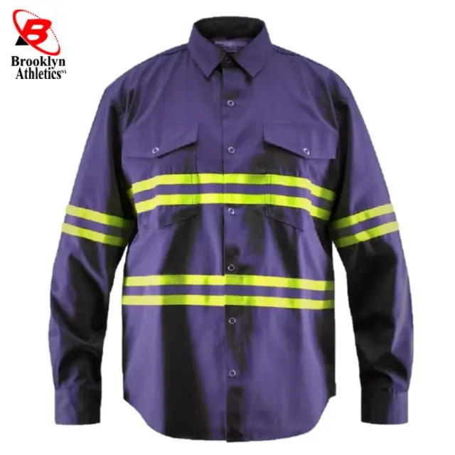 Premium Hi Vis Work Shirts for Men & Women custom safety shirt