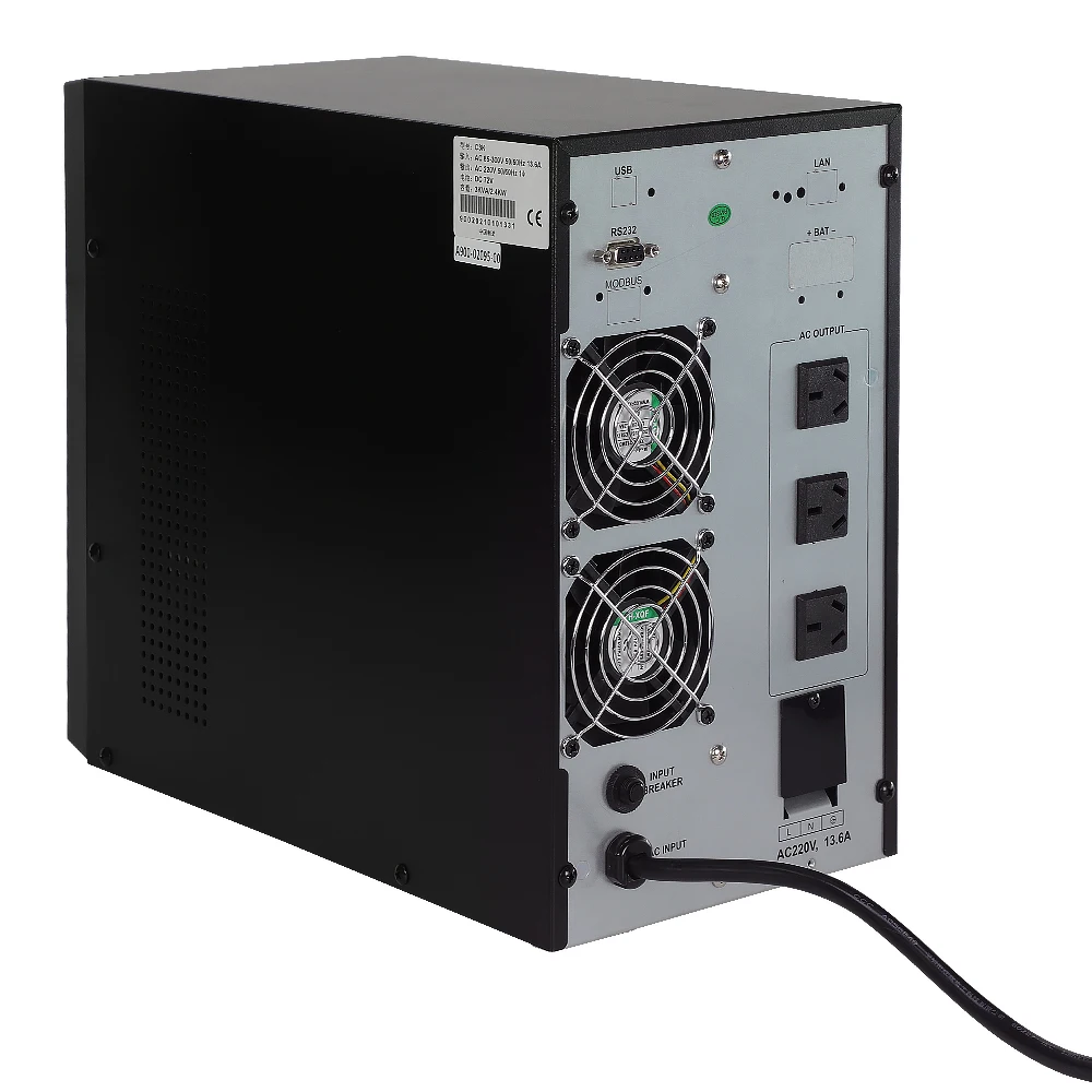 Double conversion high frequency online ups power uninterruptible power system 1kva 2kva 3kva 6kva hot selling ups usv