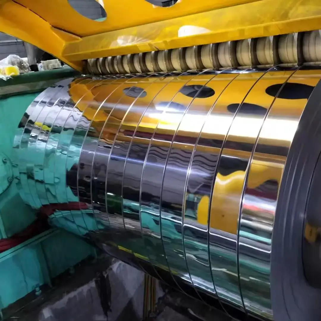 Steel Strips Steel Strip AISI ASTM DIN JIS EN Decoiling Punching Cutting Hot Rolled Cold Rolled Stainless Steel Strips