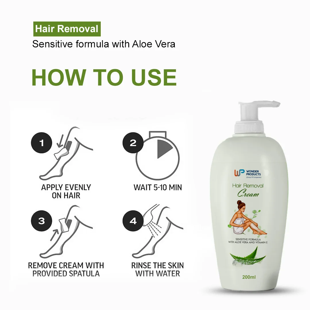 OEM/ODM Hair Removal Cream available with private label and customized logo