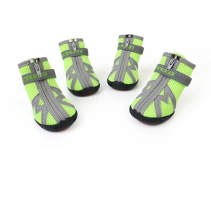 Custom Adjustable Cotton Dog Sneaker Mesh Dog Boots Small Medium Large fashion designer Dog Shoes