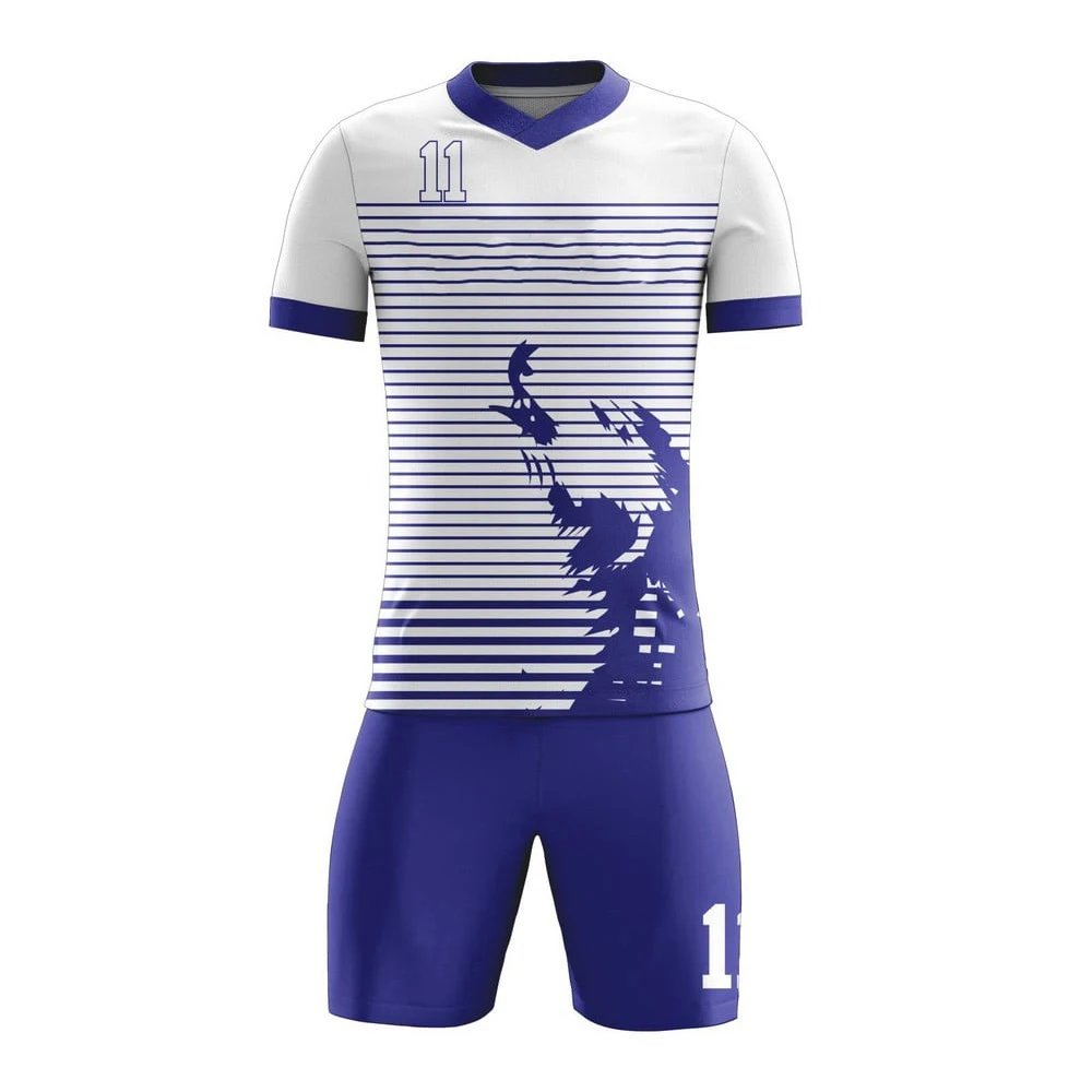 Custom Football Jerseys Full Sublimation Printing Soccer Jerseys Club Team Football France Uniform Suit Soccer Uniform For Men
