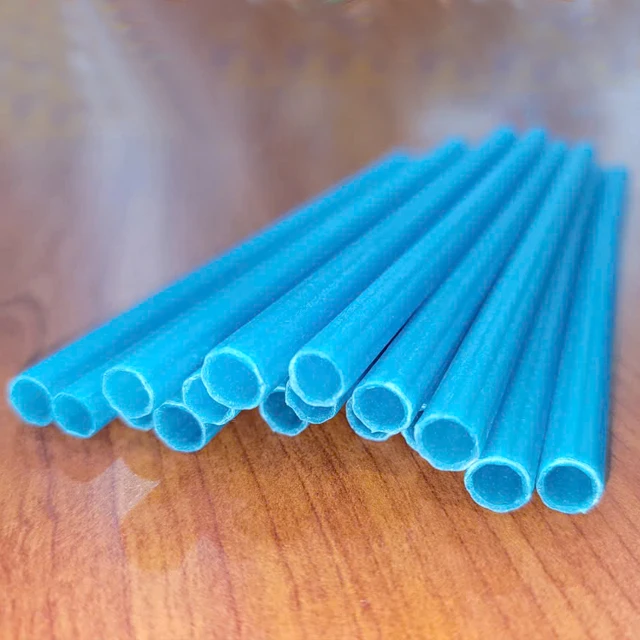 Direct Factory Price High Quality 100% Compostable Blue Ceramic Rice Straws Disposable Best Plate for Hot/Cold Drinks Dinnerware