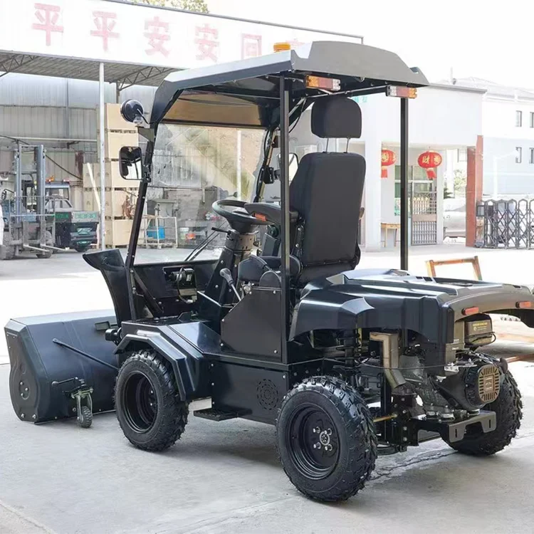 Winter road maintenance road surface snow remover snowplow multi-functional sweeper