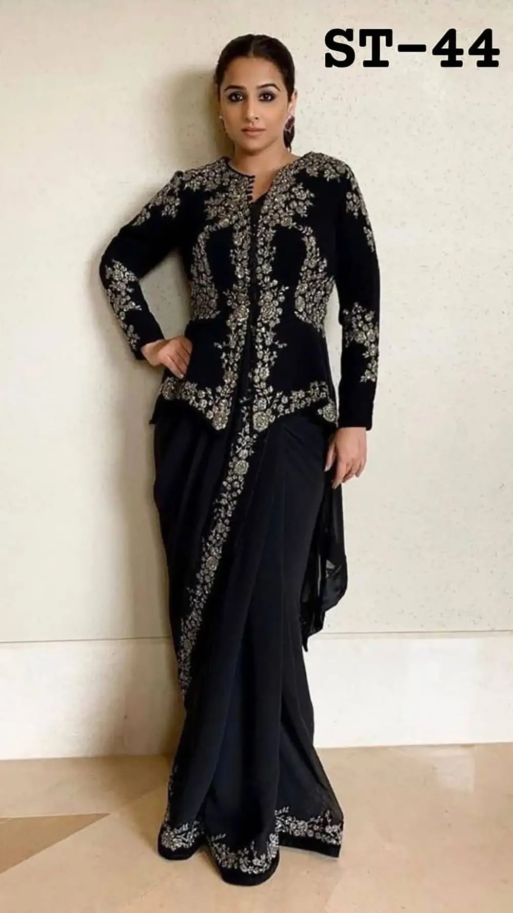 New Party Wear Sarees With Koti Heavy Embroidery Work Saree Indian Sarees for Wedding and Home Wear at Wholesale Price