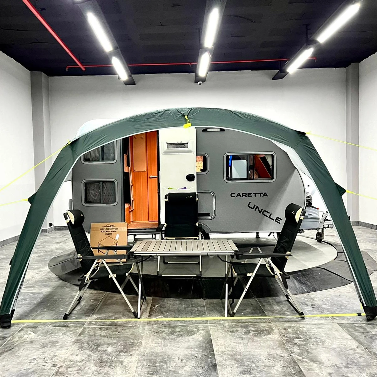 CARETTA OFFROAD TEARDROP TRAILER CARAVAN 4x4 MADE IN TURKEY USEFUL EU STANDARD