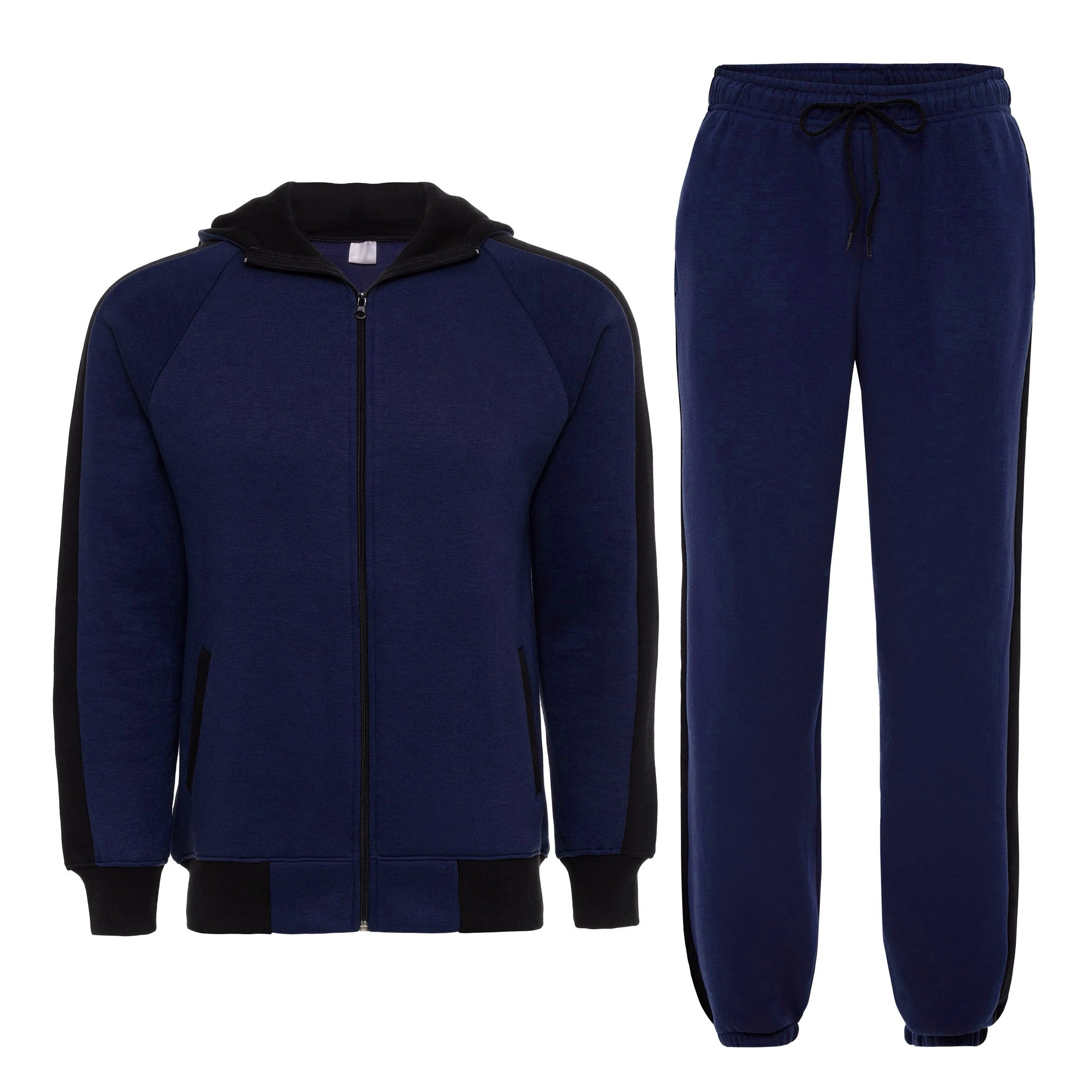 Tracksuit Tracksuit Custom Oversized Blank Acid Washed Distressed Tracksuit Unisex Cotton Sets Men Flared Sweatpants Track Suit