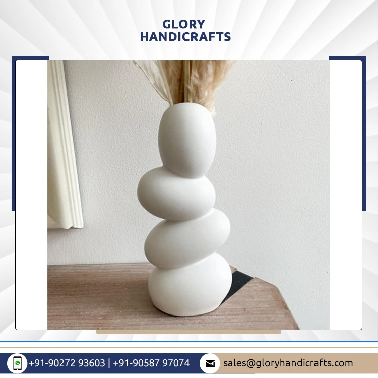 Керамическая фарфоровая ваза для гостиной