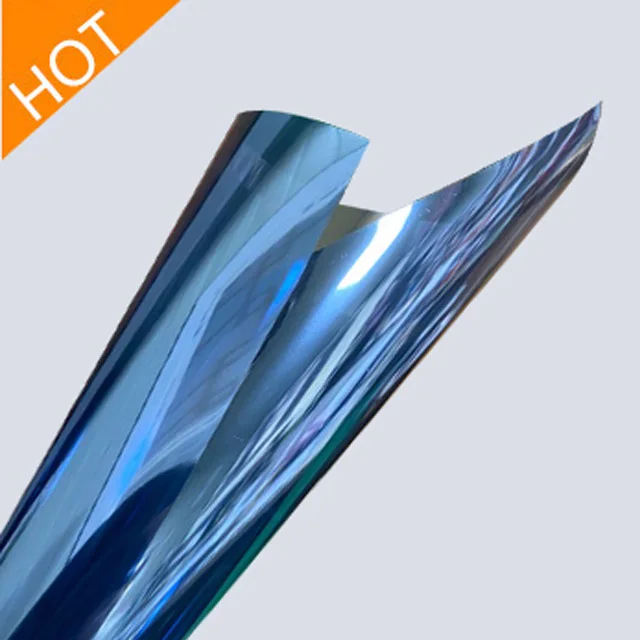 Gold Color IR Film Solar Reflective Window Mirrored Transparent Attatable Film Manufacturer in Korea