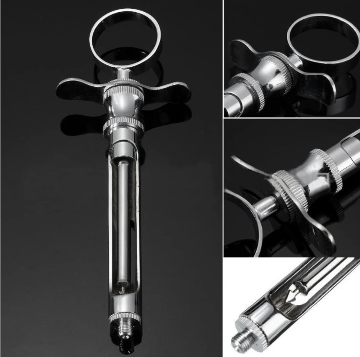 Стоматологическое лабораторное оборудование нержавеющая сталь ручная ручка-стиль аспирационный шприц качество сертифицированный CE