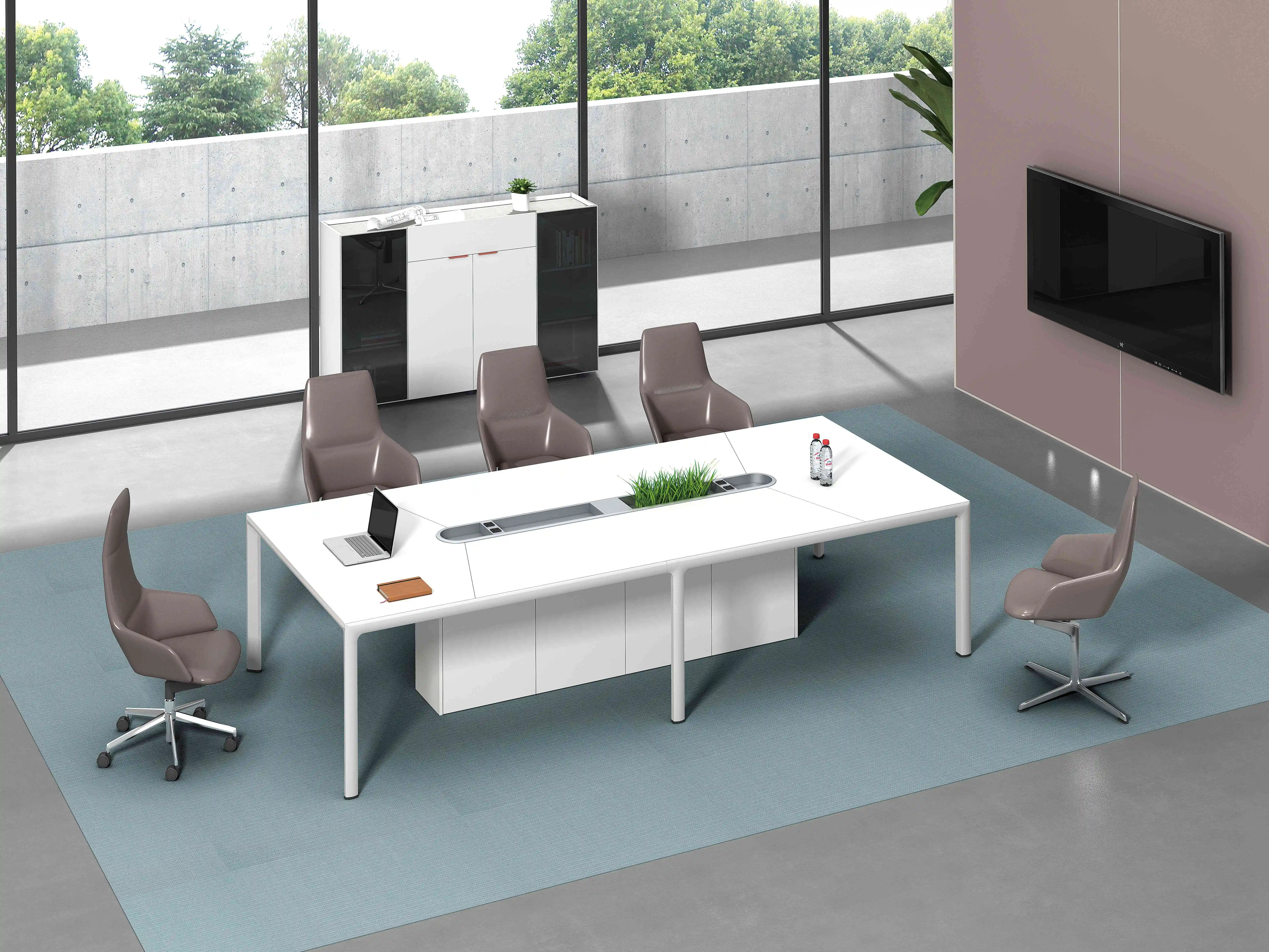 Китай оптовая продажа колл-центр 2 4 6 человек Офисная модульная мебель рабочие места стол и стул