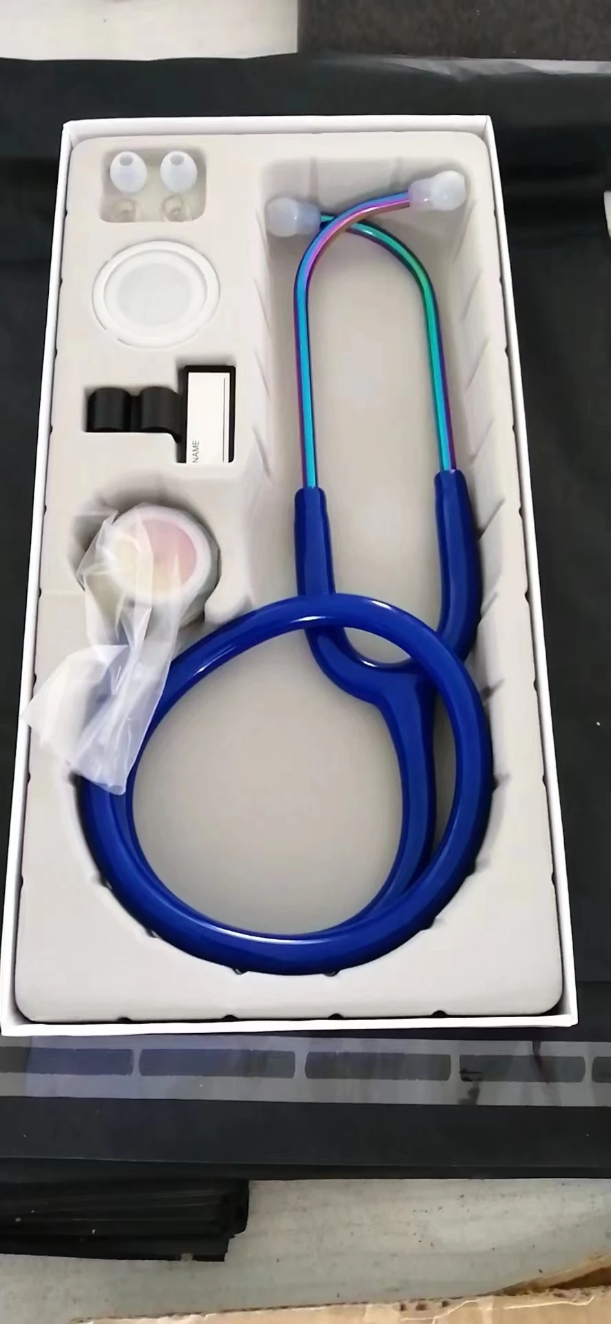 mechanics gold stetoscope medical nurse doctor  estetoscopio ,bell and diaphragm of bright colored heart stethoscope