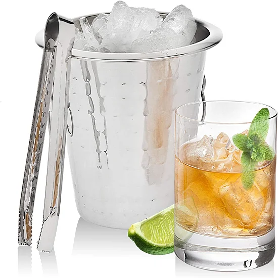 stainless steel champagne bucket stainless steel bucket without lid  cup club whistling straits ryder cup hospitality