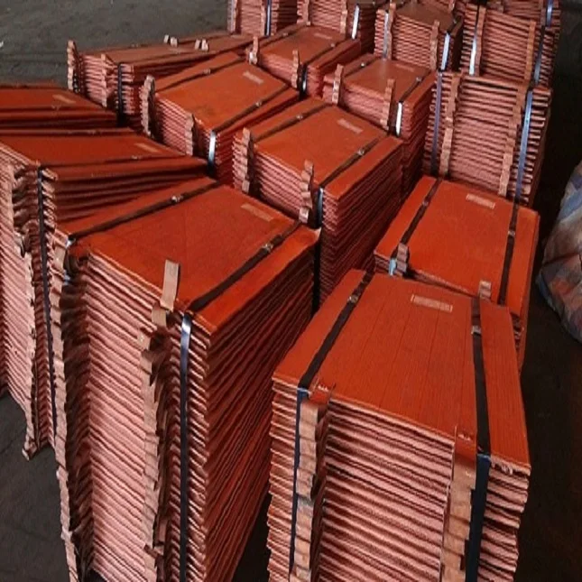 99.99% pure Copper Sheet Plat 2mm 3mm Manufacturing Plant Price For Sale Electrolytic Copper Cathodes C12200 Copper Plate