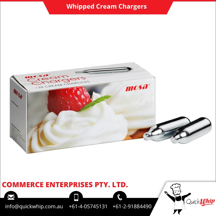 Global Supplier and Exporter of High Grade 8g Mosa Whipped Cream Charger at Lowest Price