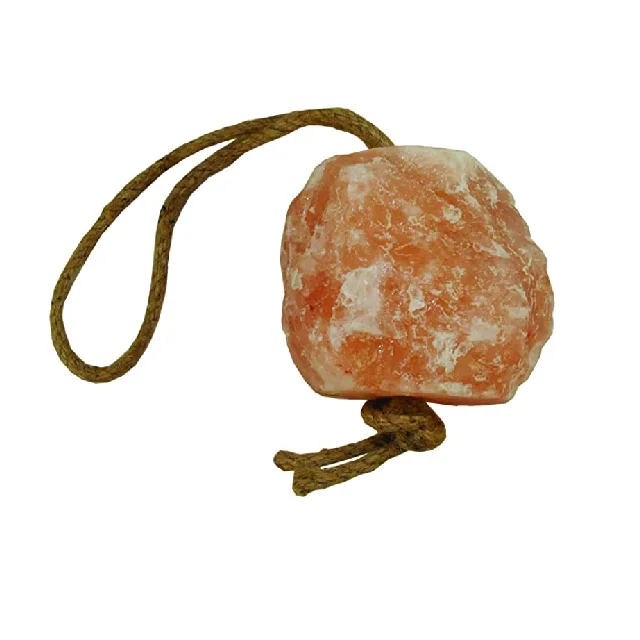 High Quality 100% Solid Animal Licking Himalayan Rock Salt Block With Rope Available In Lowest Wholesale Price