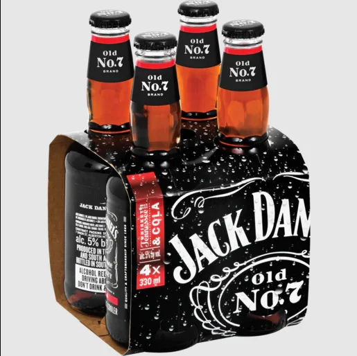Заводская поставка Оптовая цена Высокое качество Jack Daniel cola 330 мл доступно для продажи