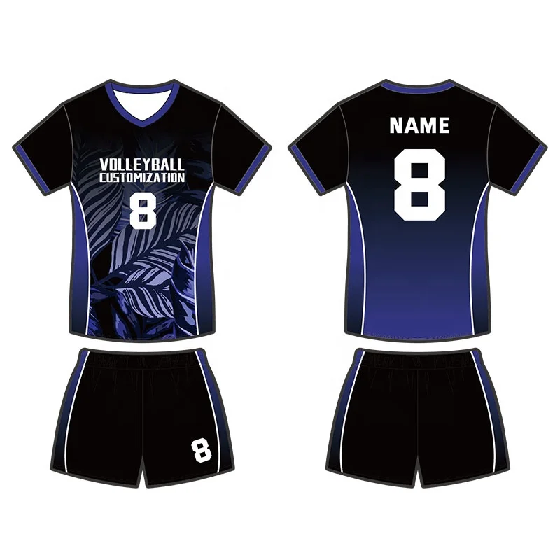 Latest Style Wholesale Custom man Beach Volleyball Jerseys Sublimated Volleyball Uniform