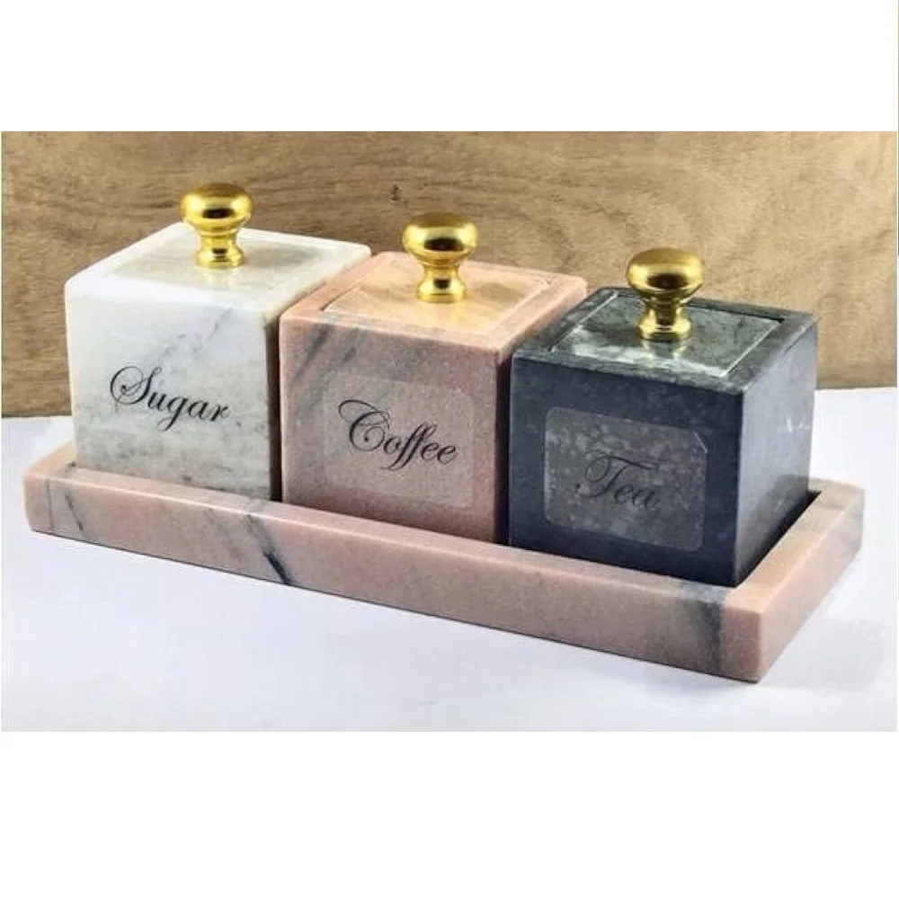Inspired Design Canister Sugar Caddy With Antique Finishing for Kitchen Table Top Stainless Steel Sugar Caddy Wholesale india