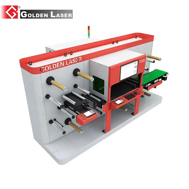 Paper Creasing and Die Cutting Machine with Laser for Printing and Packaging