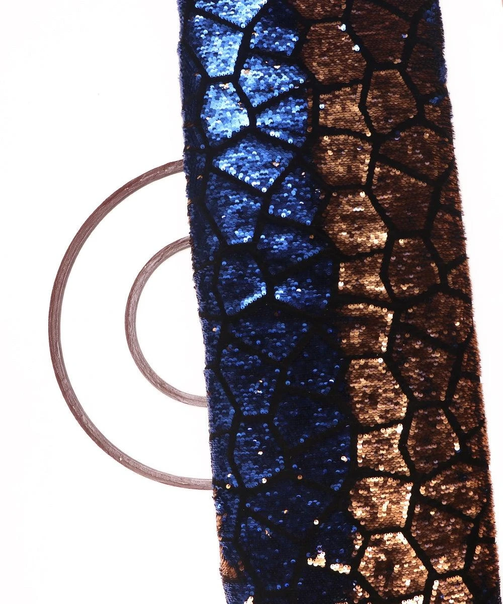 Luxurious Sequined Embroidery Velvet Fabric Perfect for Creating Glamorous Dresses Special Occasion Wear and Party Outfits