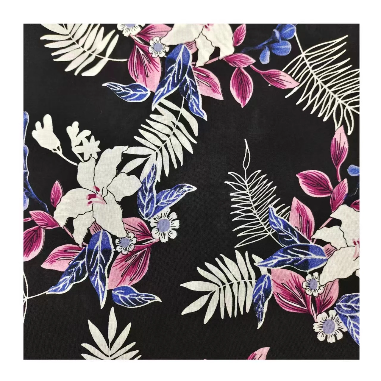 100% rayon viscose print flower modal fabric