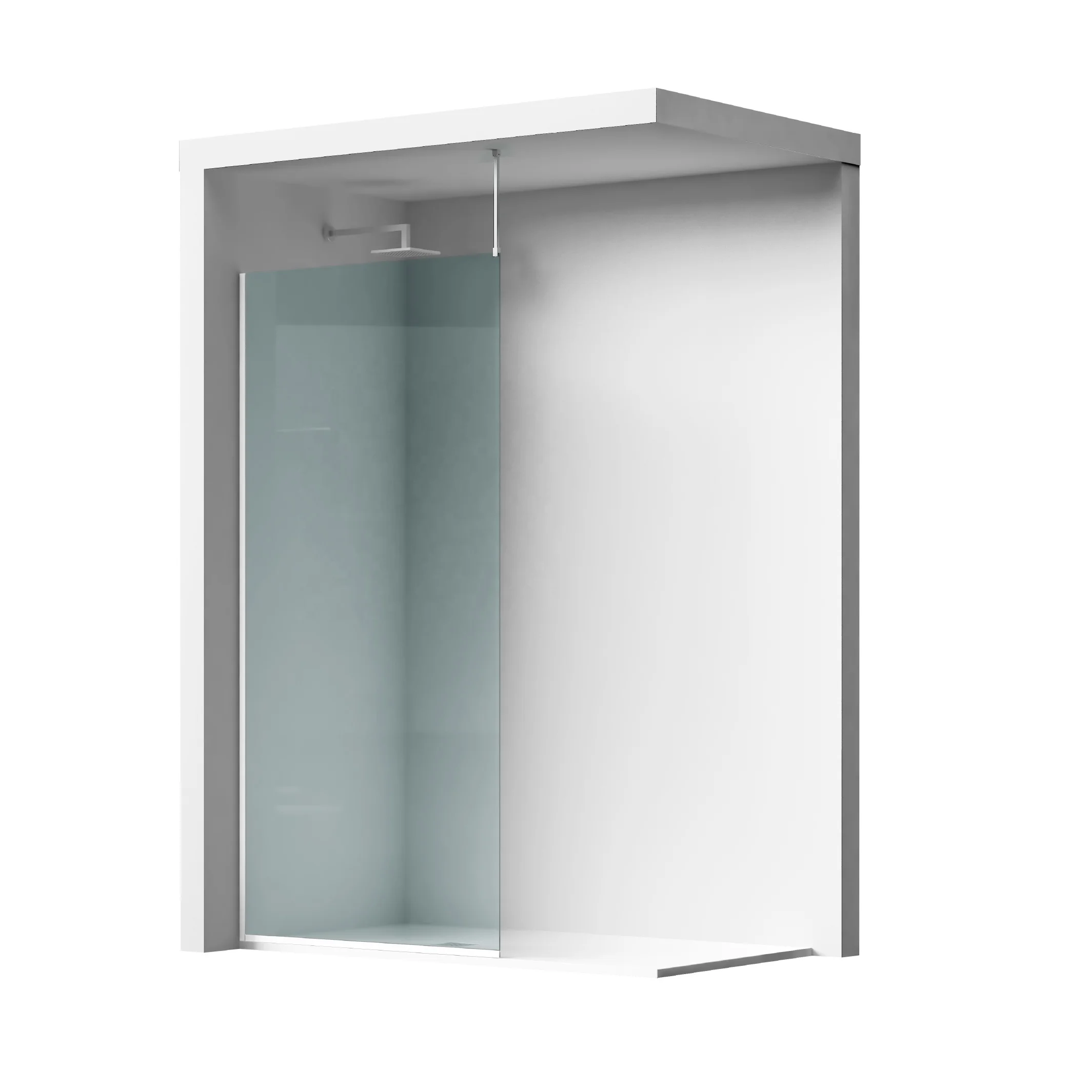 2023 bathroom hotel frameless tempered glass two sliding shower room doors shower enclosure