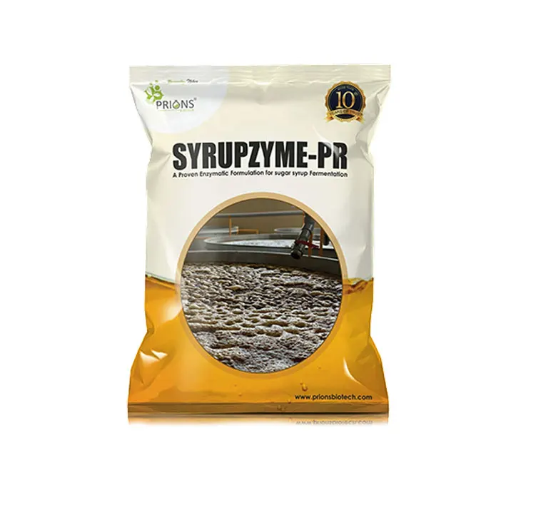 Professional Supplier of SYRUPZYME-PR Sweeteners Proven Enzymatic Formulation for Sugar Syrup Fermentation