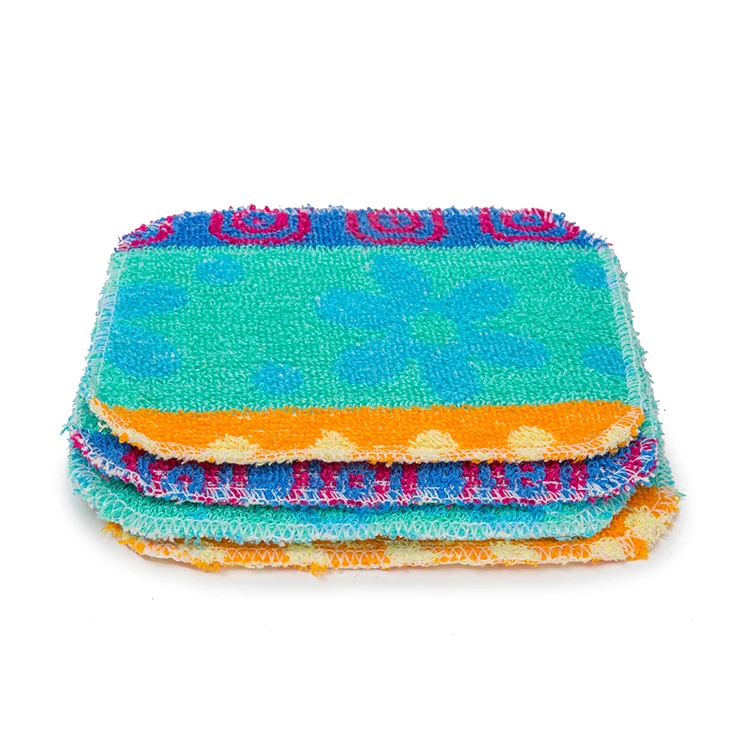 kitchen scouring  pad dish scrub Scrubber Kitchen hardener  fiber fabric