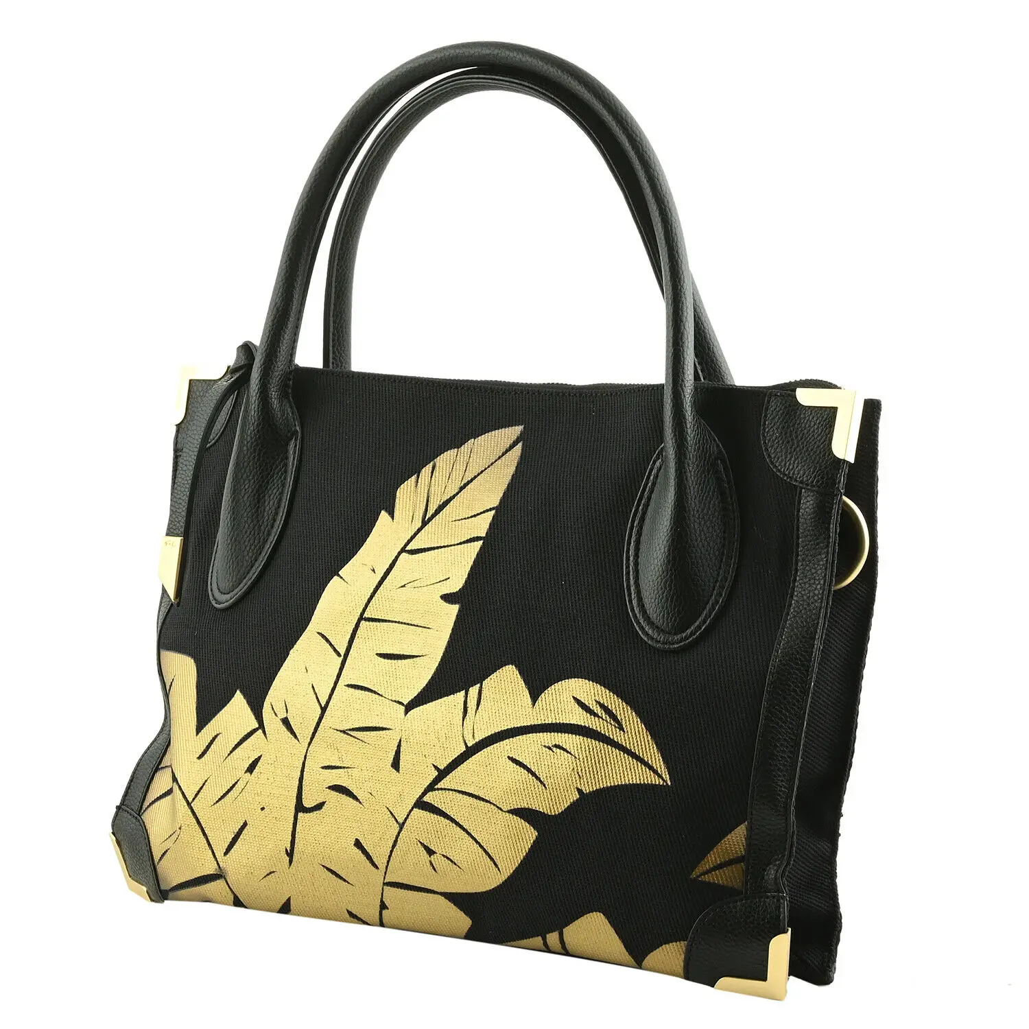 Кожаный чехол ручной работы с черными пальмовыми