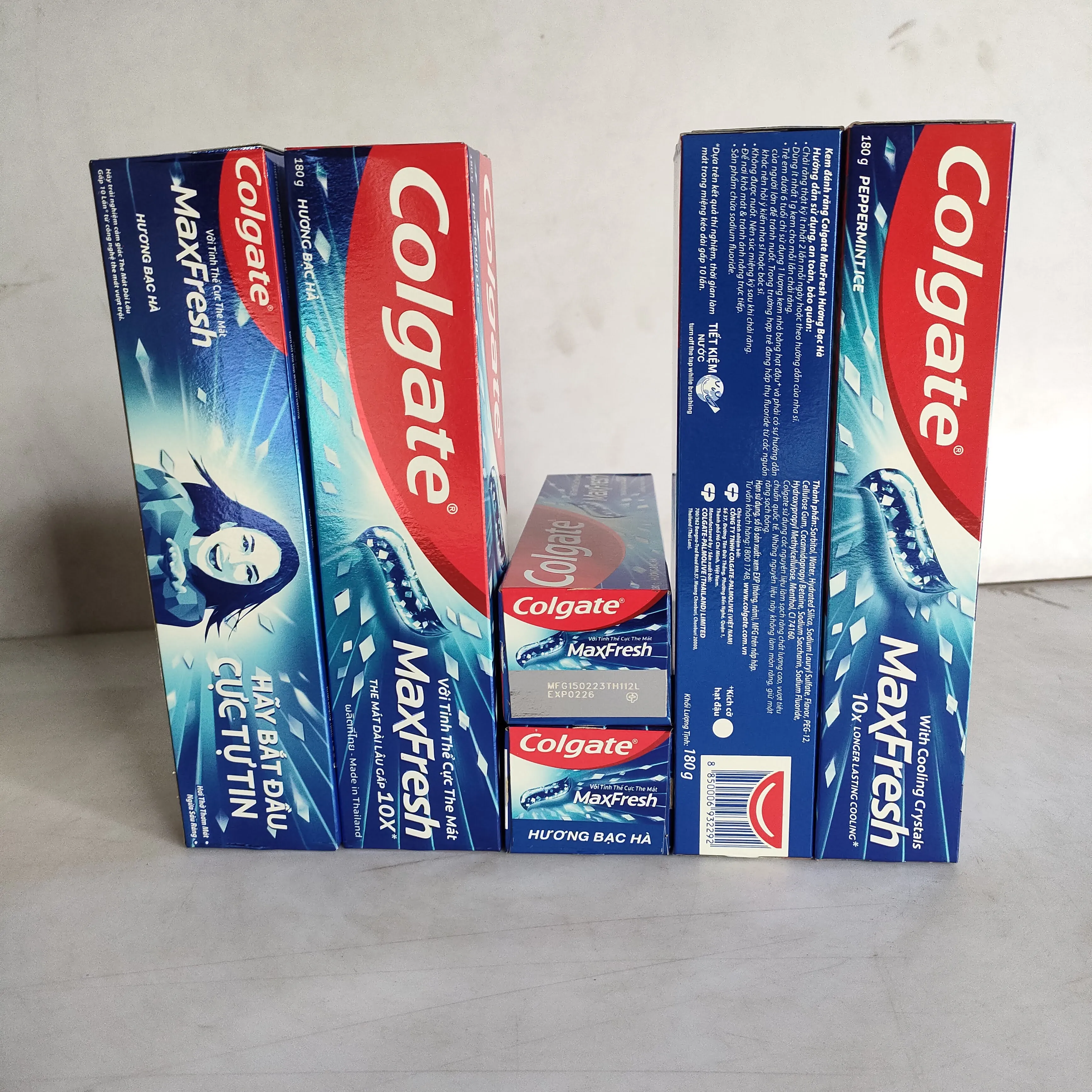 Colgatte Toothpaste Total Products Personal Care Size Package Vietnam Distributor Export Standard Collgate Toothpaste