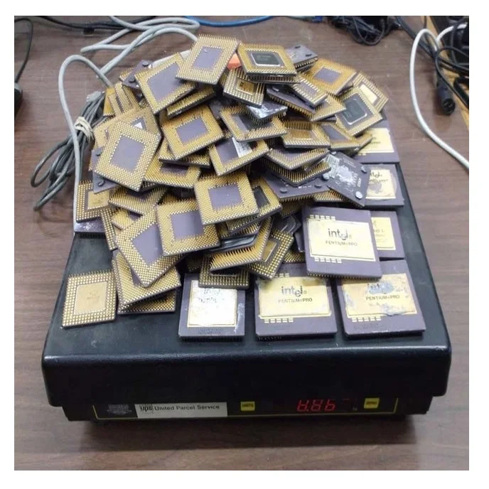 Best Supplier Of Pentium Pro Gold Ceramic CPU Scrap / High Grade CPU Scrap / Computers