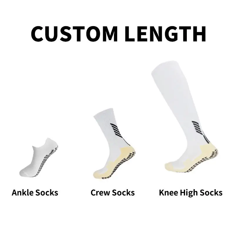 Wholesale custom grip  socks  soccer football short tube socks with rubber soles for making professional hosiery