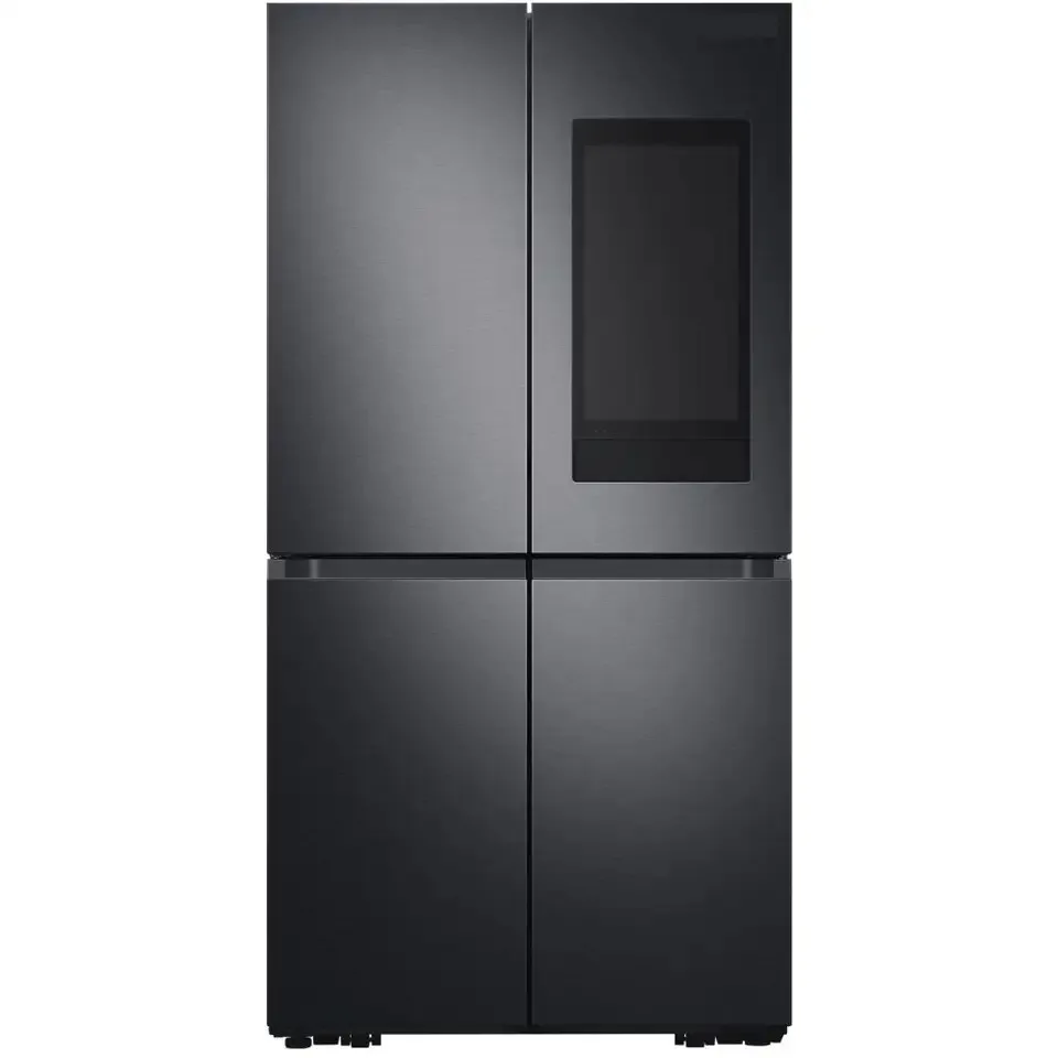 NEWWW CHOICE 4 Door French Door Refrigerator With Touch Screen Stainless Steel