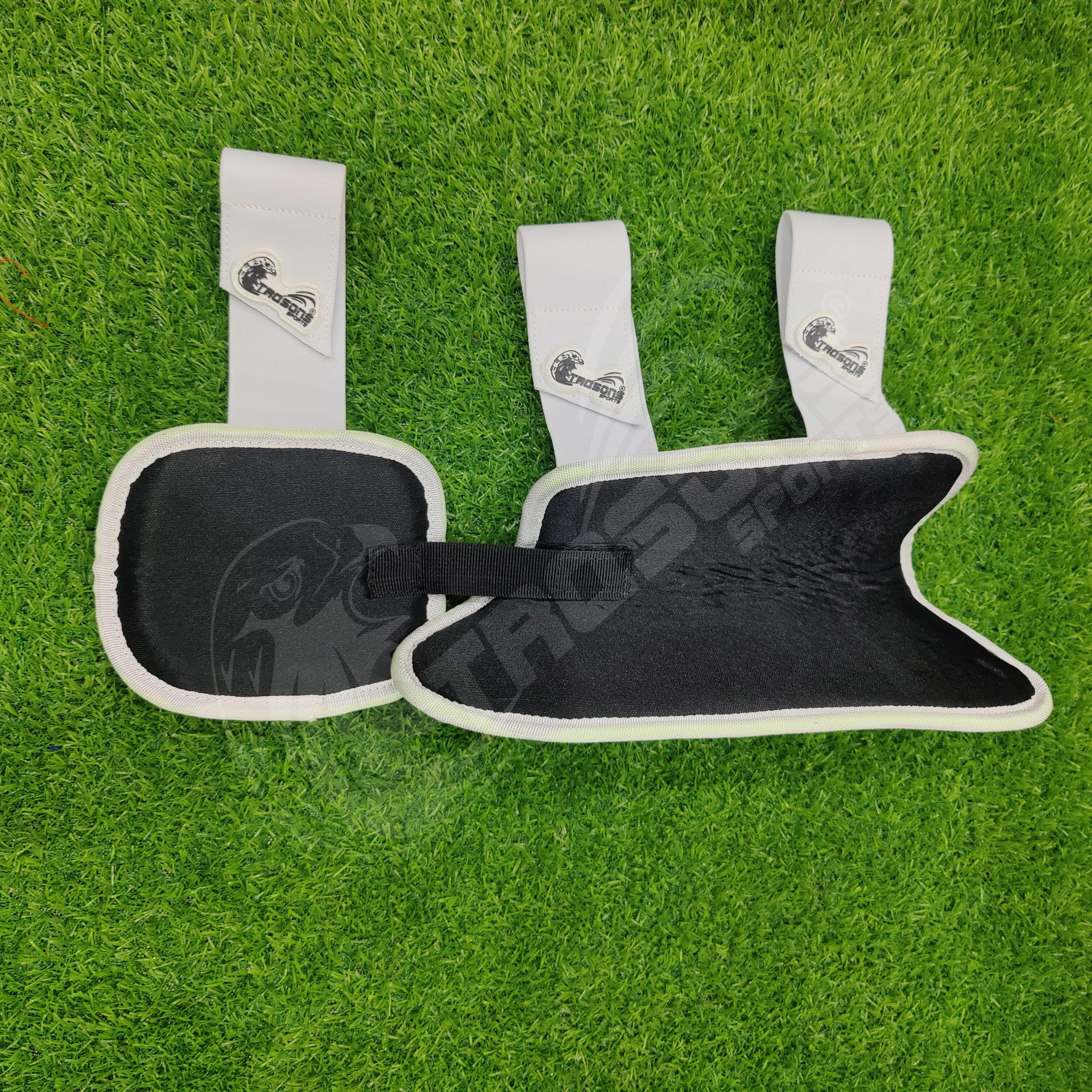 TRQSONS Customize Wholesale Carbon Fiber Eva Foam Padded Baseball Shin Guard Baseball Leg Guard Ankle Guard