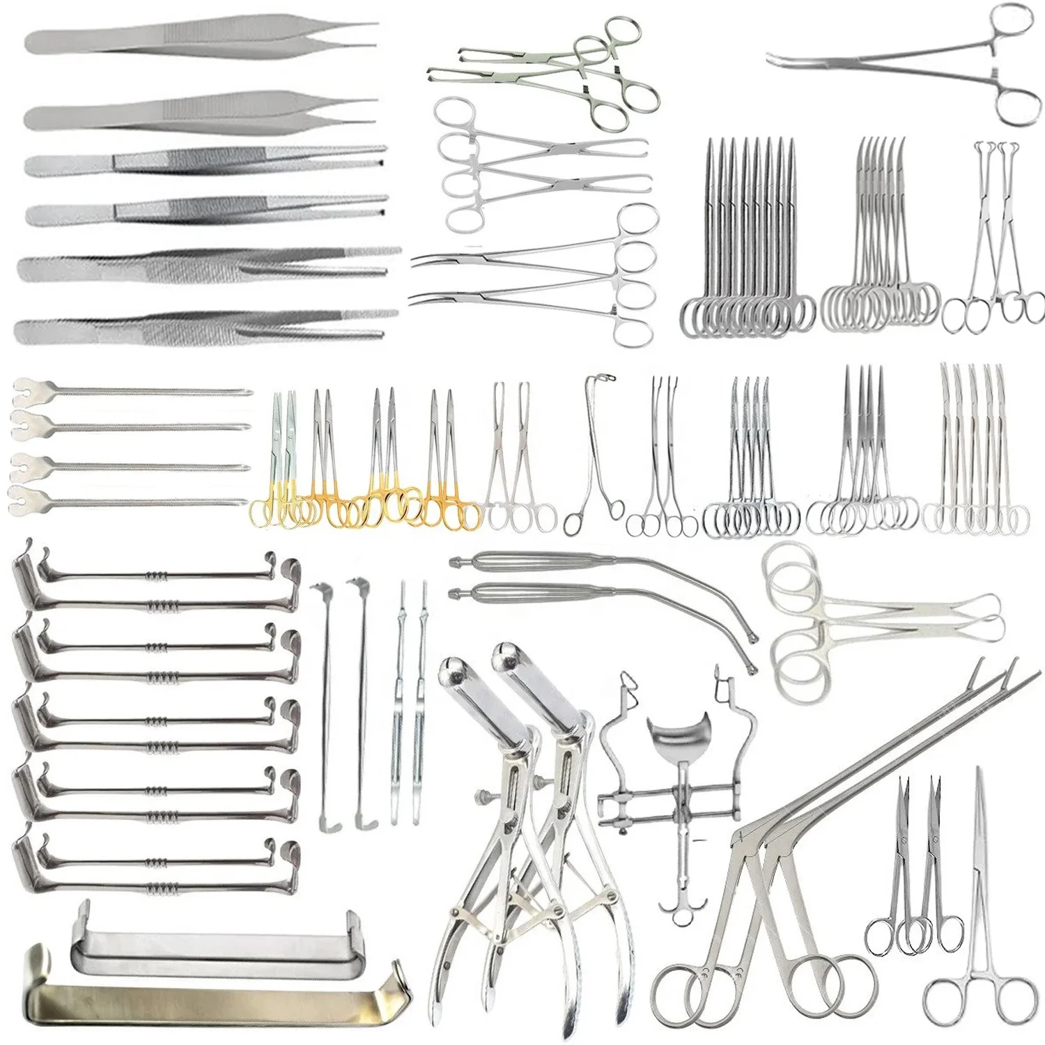 Major Surgery Set  Surgery Surgical Instruments general Cardiovascular tool Abdominal veterinary Medical Basic Laparotomy Set