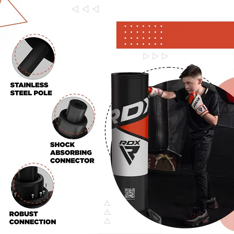 Top Quality Customize Punch Bag and Training Punching Bags Genuine Leather Boxing Kickboxing Free Standing Kids Punch Bag