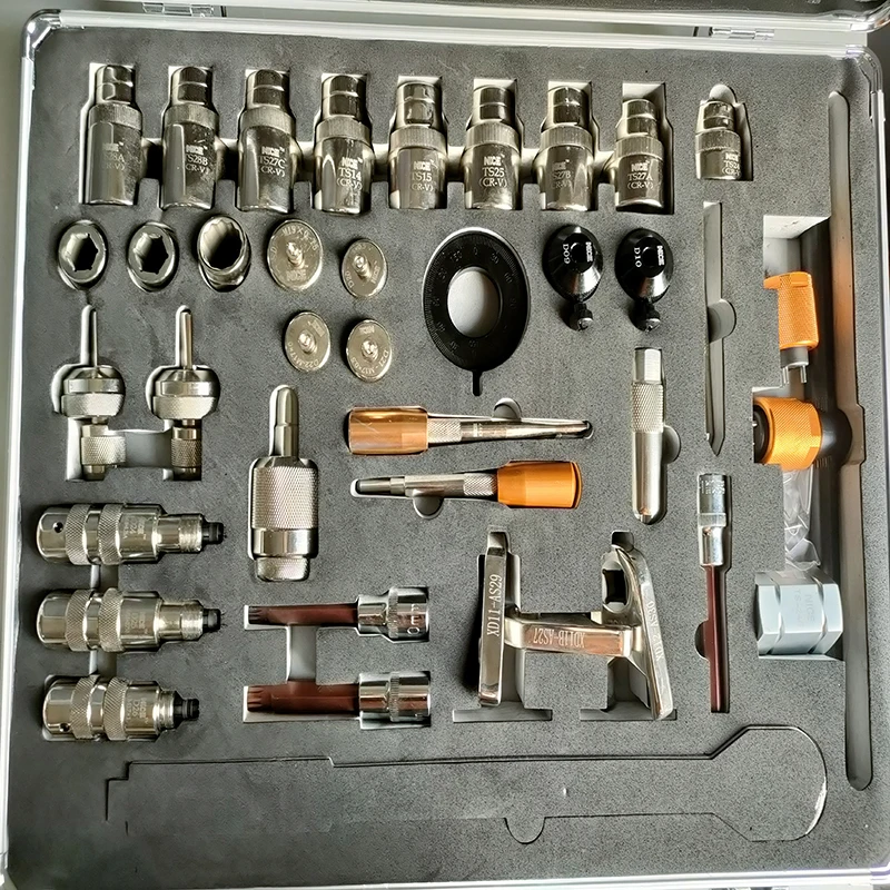 38pcs Electronically controlled injector disassemble tool diesel injector dismounting tools common rail repair tools