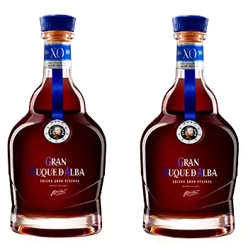 Top Quality 40% Jerez American Oak Casks Distilled Wine Spirits Gift Packing Bottle Gran Duque De Alba XO Brandy